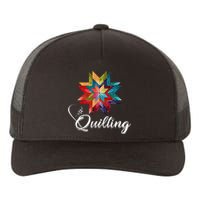 Quiltiing Sewing Love Quilting Quilter Sewer Sewing Yupoong Adult 5-Panel Trucker Hat