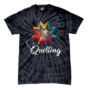 Quiltiing Sewing Love Quilting Quilter Sewer Sewing Tie-Dye T-Shirt