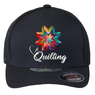 Quiltiing Sewing Love Quilting Quilter Sewer Sewing Flexfit Unipanel Trucker Cap