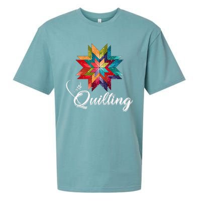 Quiltiing Sewing Love Quilting Quilter Sewer Sewing Sueded Cloud Jersey T-Shirt