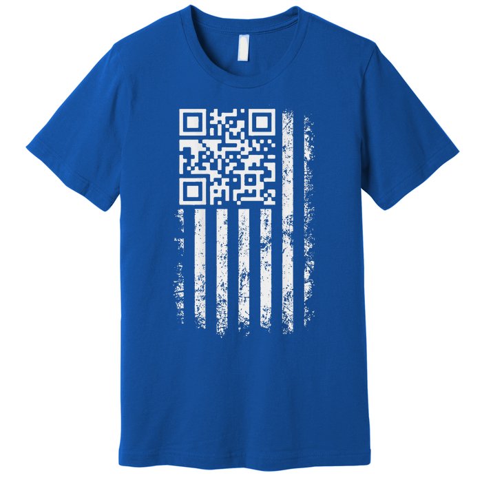 Qr Scan Me President Trump 4547 Premium T-Shirt