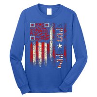 Qr Scan Me President Trump 4547 Trump Dancing Code Long Sleeve Shirt