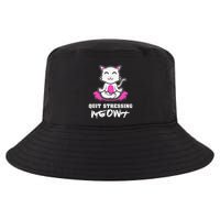Quit Stressing Meowt Funny Meditation Lotus Seat Cat Yoga Cool Comfort Performance Bucket Hat