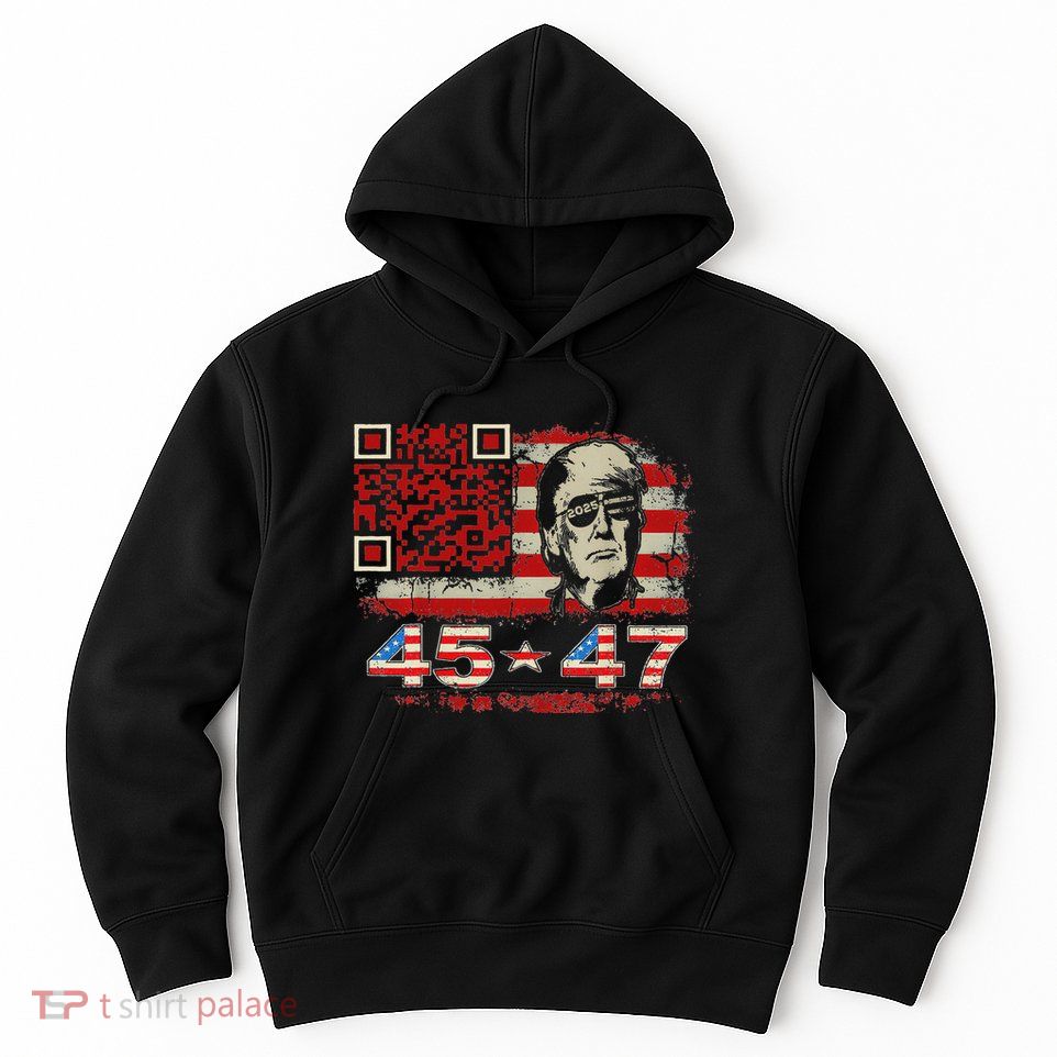 Qr Scan Me President Trump 4547 Hoodie
