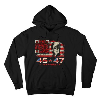 Qr Scan Me President Trump 4547 Hoodie