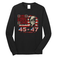 Qr Scan Me President Trump 4547 Long Sleeve Shirt