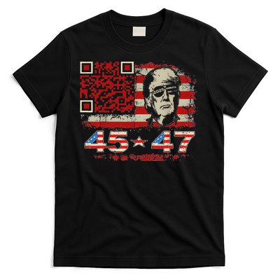 Qr Scan Me President Trump 4547 T-Shirt