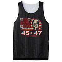 Qr Scan Me President Trump 4547 Mesh Reversible Basketball Jersey Tank