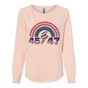 Qr Scan Me President Trump 4547 Trump Dancing Code Womens California Wash Sweatshirt