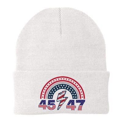 Qr Scan Me President Trump 4547 Trump Dancing Code Knit Cap Winter Beanie