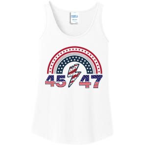 Qr Scan Me President Trump 4547 Trump Dancing Code Ladies Essential Tank