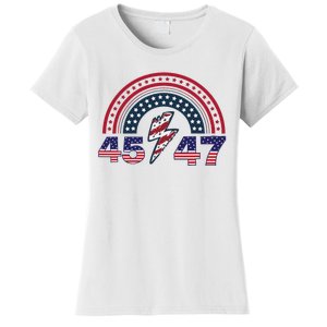 Qr Scan Me President Trump 4547 Trump Dancing Code Women's T-Shirt