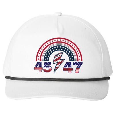 Qr Scan Me President Trump 4547 Trump Dancing Code Snapback Five-Panel Rope Hat