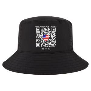 Qr Scan Me President Trump 4547 Trump Dancing Code Cool Comfort Performance Bucket Hat