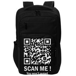 Qr Scan Me President Trump 4547 Trump Dancing Code Impact Tech Backpack