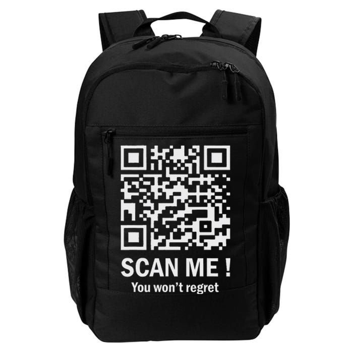 Qr Scan Me President Trump 4547 Trump Dancing Code Daily Commute Backpack