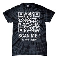 Qr Scan Me President Trump 4547 Trump Dancing Code Tie-Dye T-Shirt