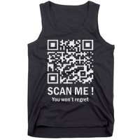 Qr Scan Me President Trump 4547 Trump Dancing Code Tank Top