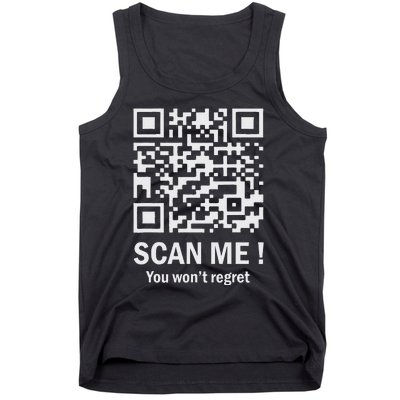 Qr Scan Me President Trump 4547 Trump Dancing Code Tank Top