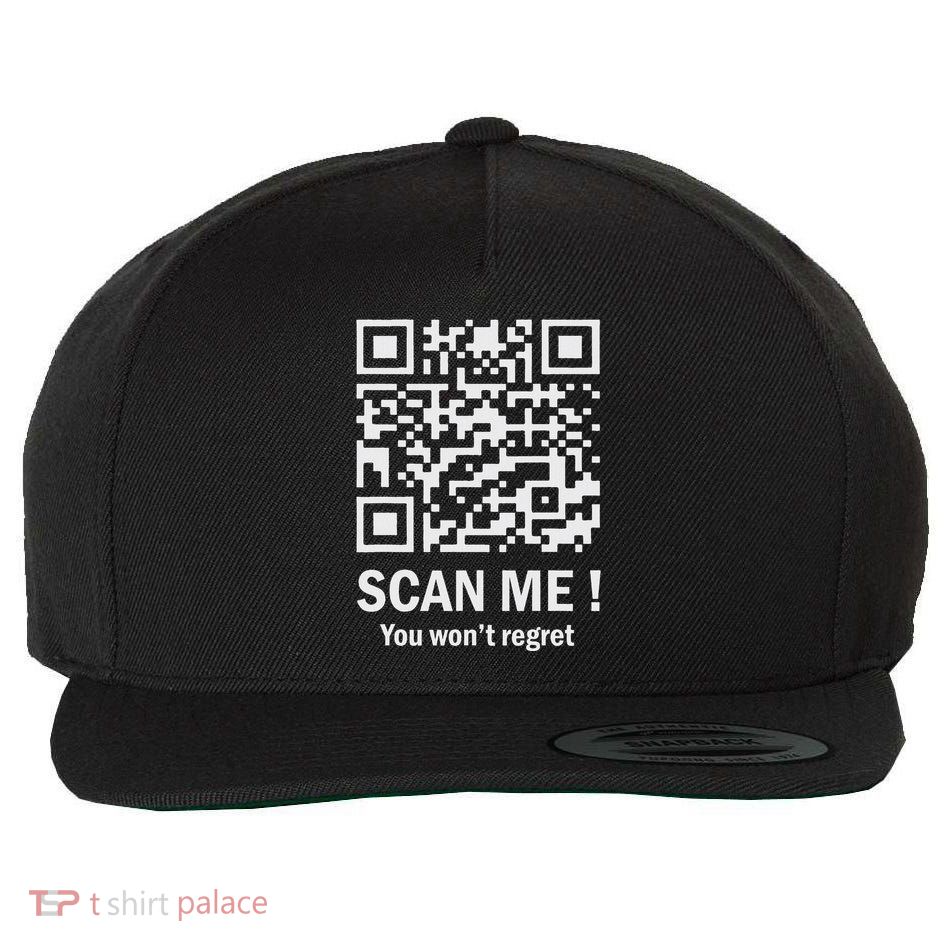Qr Scan Me President Trump 4547 Trump Dancing Code Wool Snapback Cap
