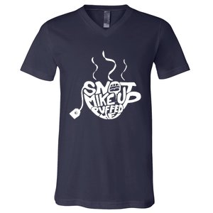 Quotes Snot Mike Up V-Neck T-Shirt