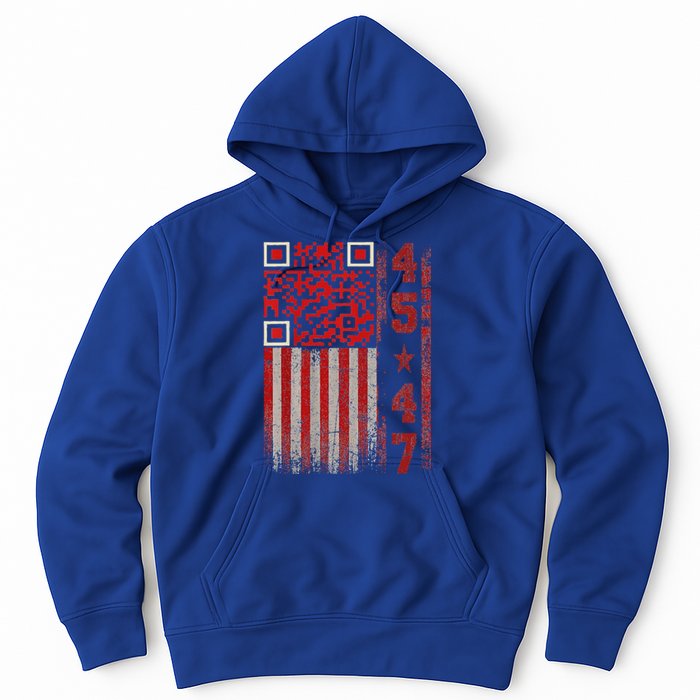 Qr Scan Me President Trump 4547 Hoodie