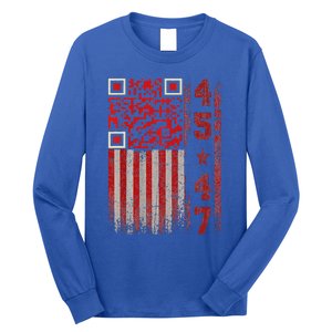 Qr Scan Me President Trump 4547 Long Sleeve Shirt