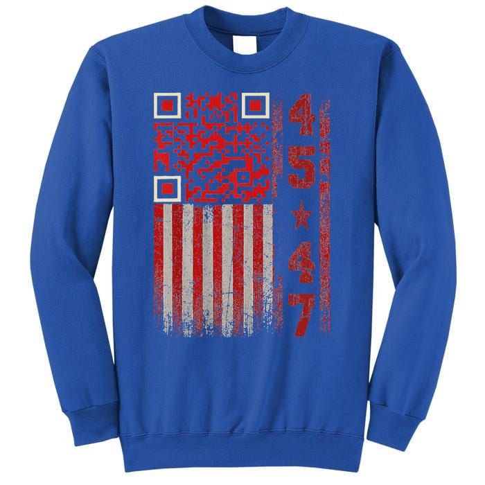 Qr Scan Me President Trump 4547 Sweatshirt