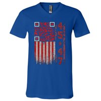 Qr Scan Me President Trump 4547 V-Neck T-Shirt