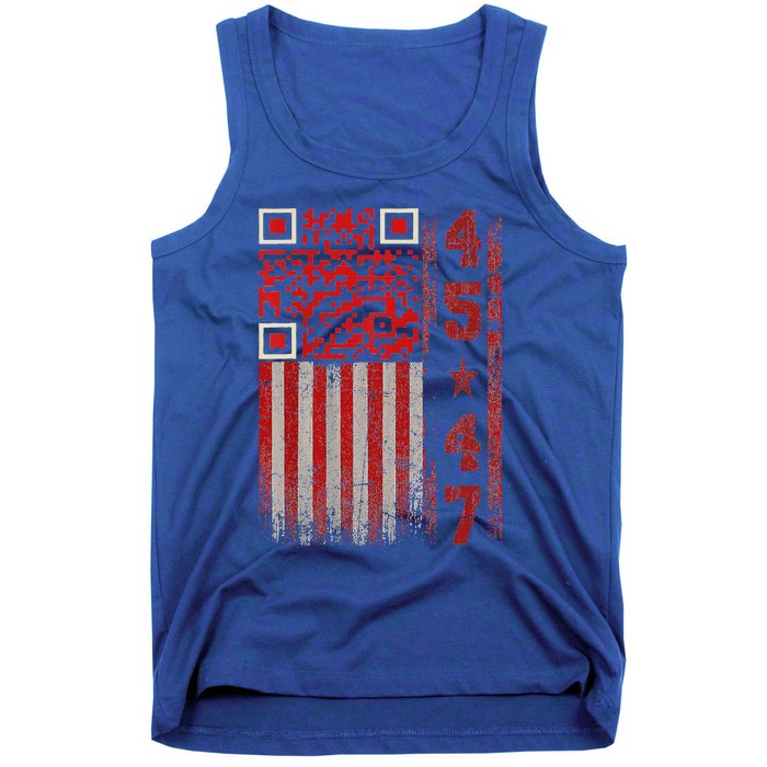 Qr Scan Me President Trump 4547 Tank Top