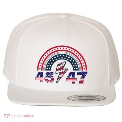 Qr Scan Me President Trump 4547 Wool Snapback Cap