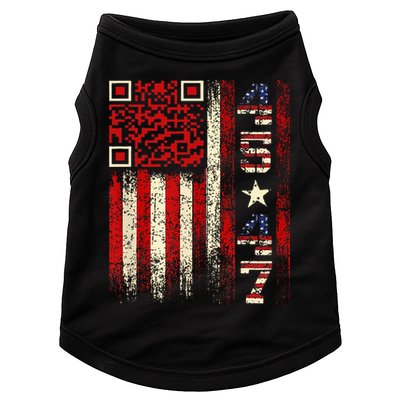 Qr Scan Me President Trump 4547 Trump Dancing Code Doggie Tank