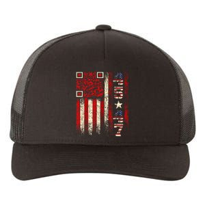 Qr Scan Me President Trump 4547 Trump Dancing Code Yupoong Adult 5-Panel Trucker Hat