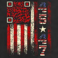 Qr Scan Me President Trump 4547 Trump Dancing Code Adult Drive Performance Visor