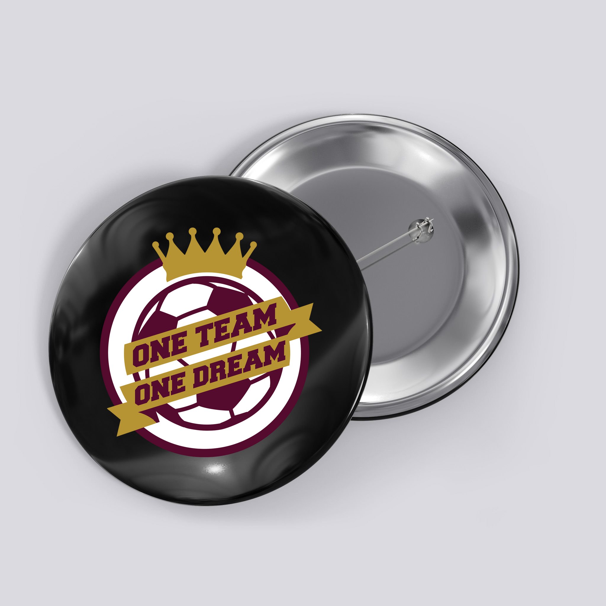 Qatar Soccer One Team One Dream Button