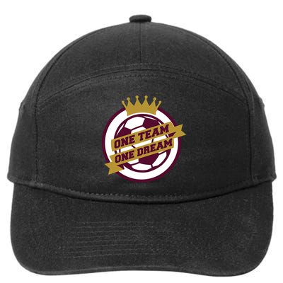 Qatar Soccer One Team One Dream 7-Panel Snapback Hat