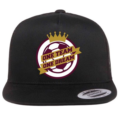 Qatar Soccer One Team One Dream Flatbill Hat