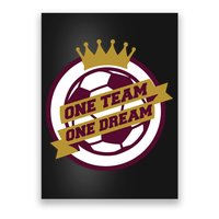 Qatar Soccer One Team One Dream Poster