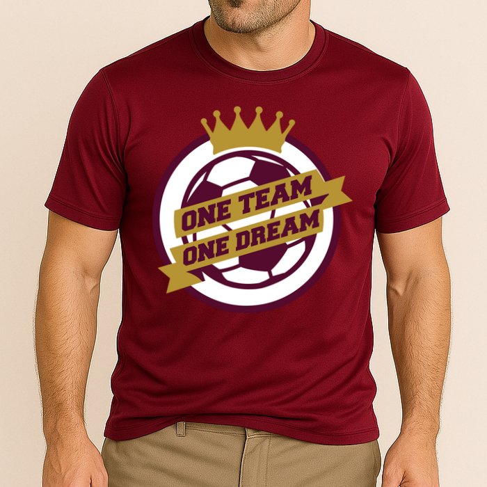 Qatar Soccer One Team One Dream Cooling Performance Crew T-Shirt
