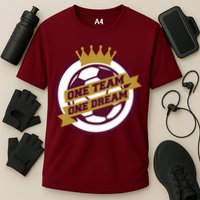 Qatar Soccer One Team One Dream Cooling Performance Crew T-Shirt