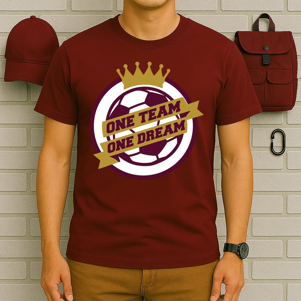 Qatar Soccer One Team One Dream T-Shirt