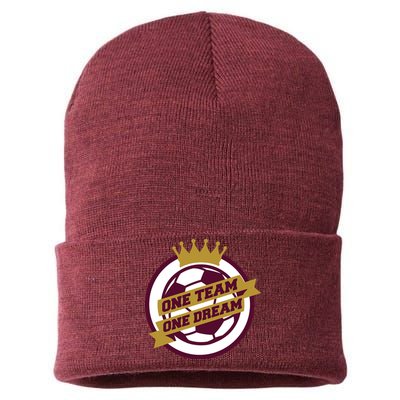 Qatar Soccer One Team One Dream Sustainable Knit Beanie