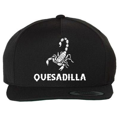 Quesadilla Scorpion Wool Snapback Cap