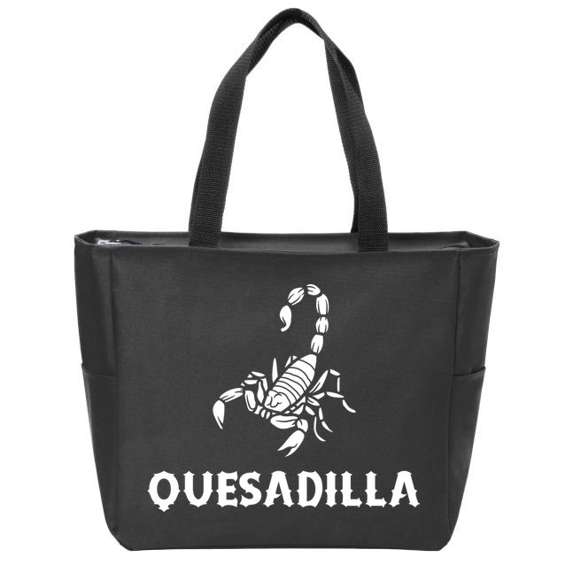 Quesadilla Scorpion Zip Tote Bag