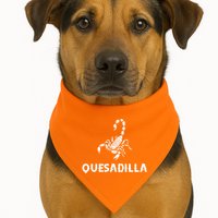 Quesadilla Scorpion USA-Made Doggie Bandana