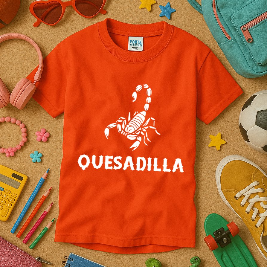 Quesadilla Scorpion Kids T-Shirt