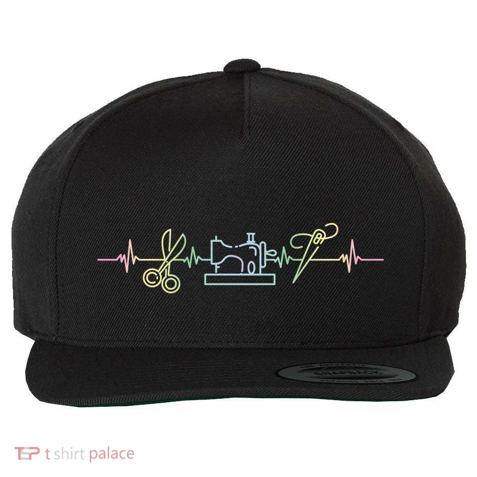 Quilting Sewing Quilt Gift For Quilter Wool Snapback Cap