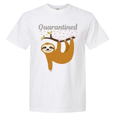 Quarantined Sloth Garment-Dyed Heavyweight T-Shirt