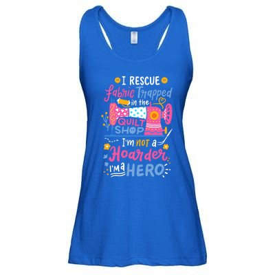 Quilting Sewing Quilt Shop Gift Ladies Essential Flowy Tank