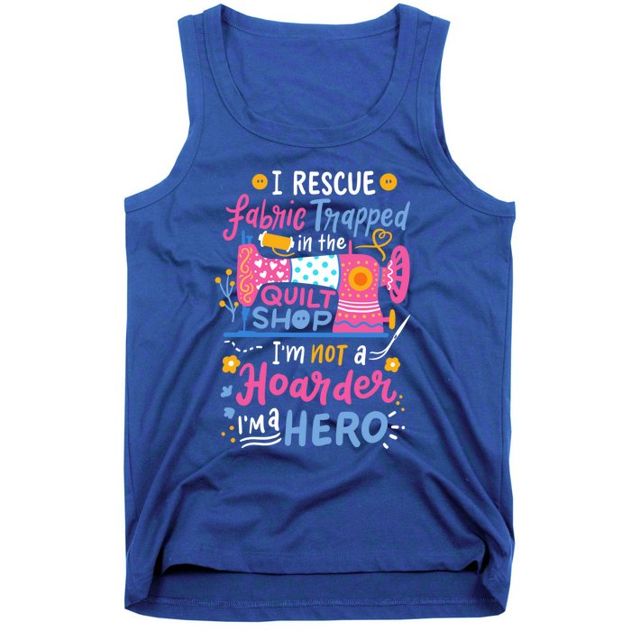 Quilting Sewing Quilt Shop Gift Tank Top